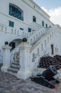 View of historic building against sky