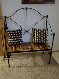 Empty chairs and tables against wall at home