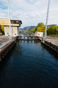River with buildings in background