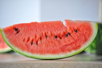 Close-up of fruit on table