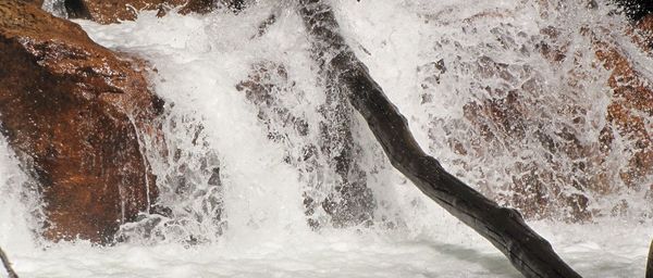 View of waterfall