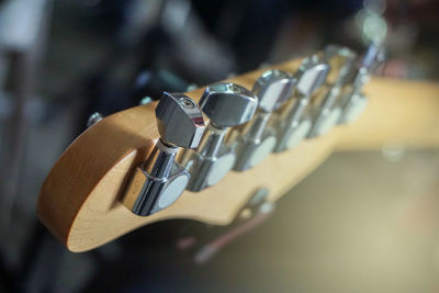 Close-up of guitar