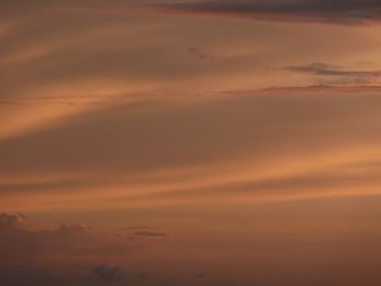 Scenic view of sky at sunset