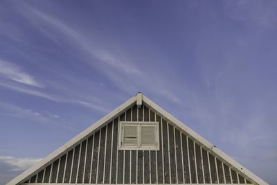 Low angle view of building against sky