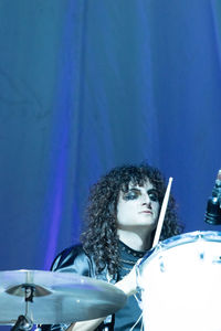 blue
