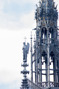 Low angle view of building against sky