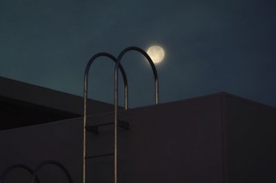 View of moon against sky