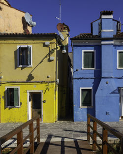 Exterior of old building against sky