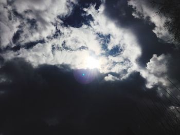 Low angle view of sky