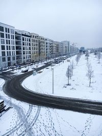 View of buildings in city