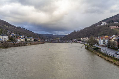 Impression of heidelberg in germany at winter time