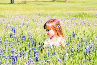 field, grass, person, flower, growth, childhood, leisure activity, lifestyles, grassy, focus on foreground, elementary age, rural scene, agriculture, landscape, nature, plant, smiling, green color