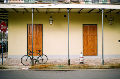 Bicycle on street