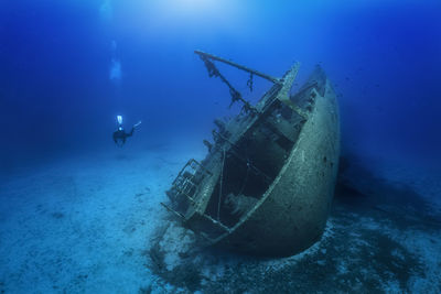 Boat in sea