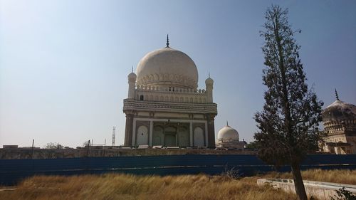 View of building against clear sky