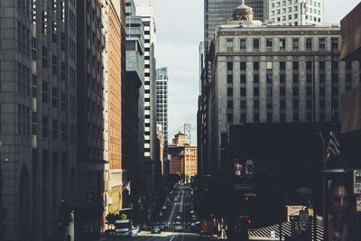 Modern buildings in city