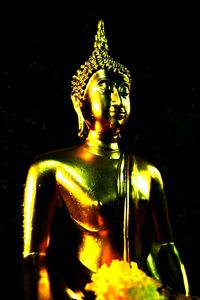 Low angle view of statue