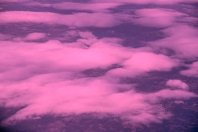 Full frame shot of dramatic sky during sunset