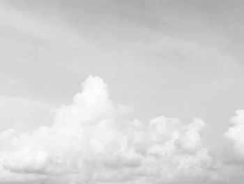 Low angle view of clouds in sky