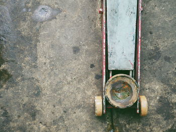 Close-up of rusty metal