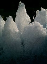 View of frozen river