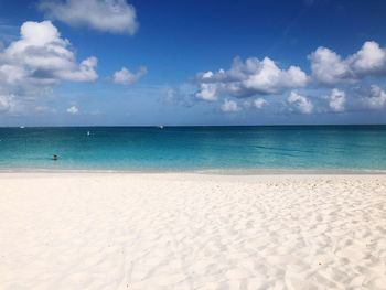 Peaceful afternoon by the crystal clear water 