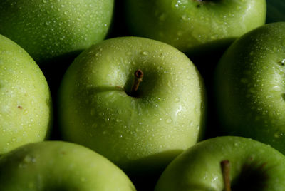 Full frame shot of apples