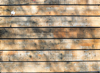 Full frame shot of weathered wooden wall