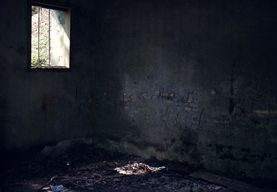 View of abandoned building