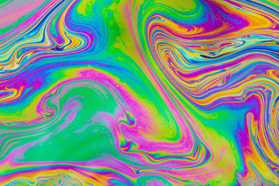 Full frame shot of multi colored water