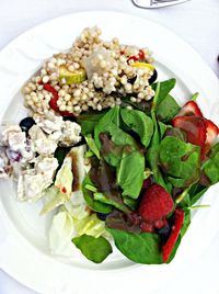 Close-up of food in plate
