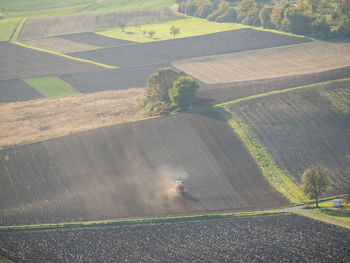 Scenic view of agricultural field