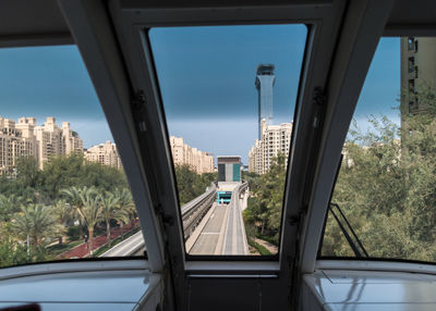 Low angle view of buildings in city