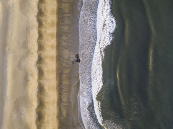 Drone view of beach