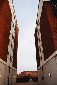 Low angle view of building against sky