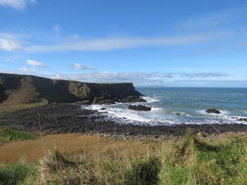 Scenic view of calm sea