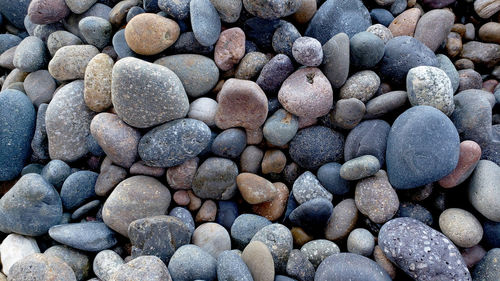 Full frame shot of stones