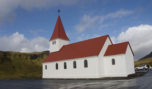 Traditional building against sky