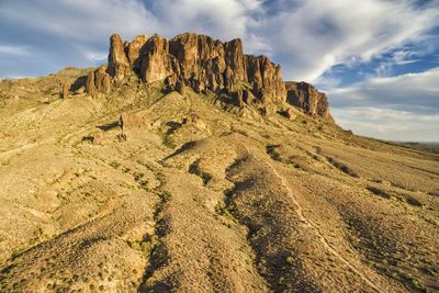 Scenic view of mountains