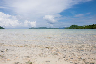 Port barton beach in palawan