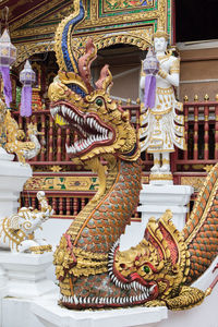 Statue in temple