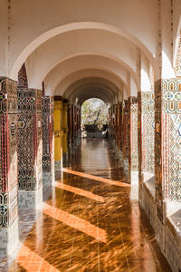 Corridor of building