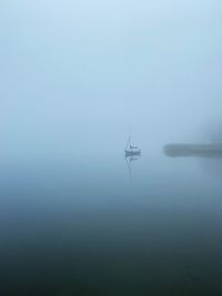 Boat in sea