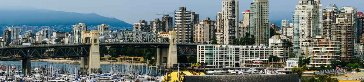 Modern cityscape against sky