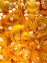 Full frame shot of onions