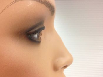 Close-up of young woman