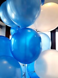 Full frame shot of balloons