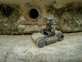 Man working at construction site