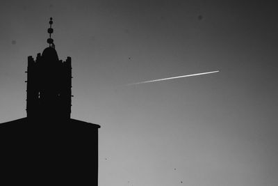 Low angle view of church against sky