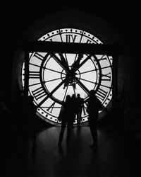 Clock on wall